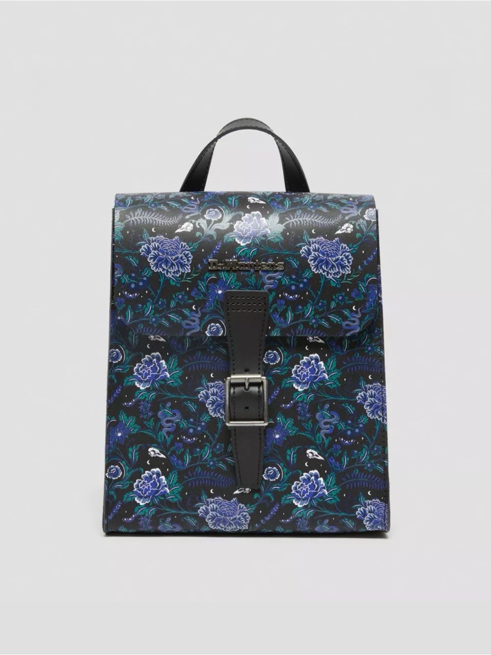 Dr. Martens Mystic Floral Leather Mini Backpack NWOT